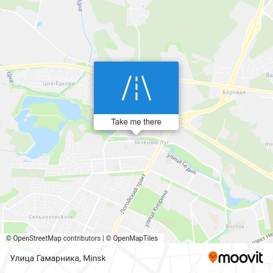 Улица Гамарника map