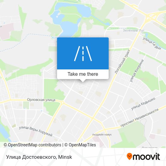 Улица Достоевского map