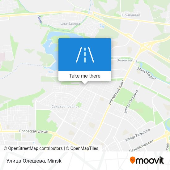 Улица Олешева map