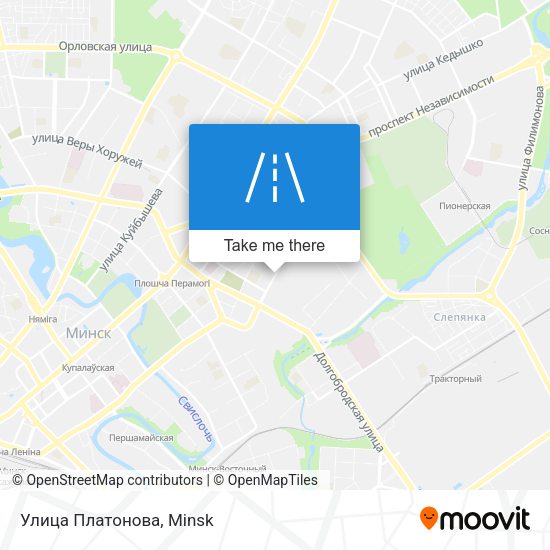 Улица Платонова map