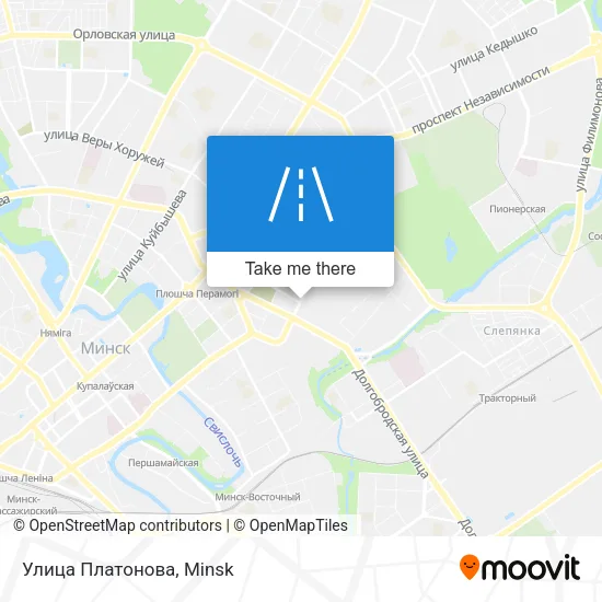 Улица Платонова map