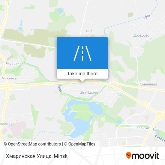 Хмаринская Улица map