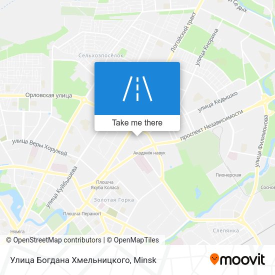 Улица Богдана Хмельницкого map