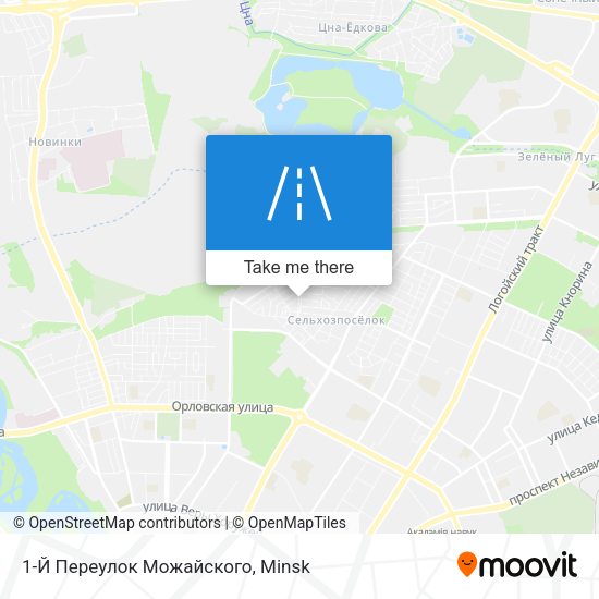 1-Й Переулок Можайского map