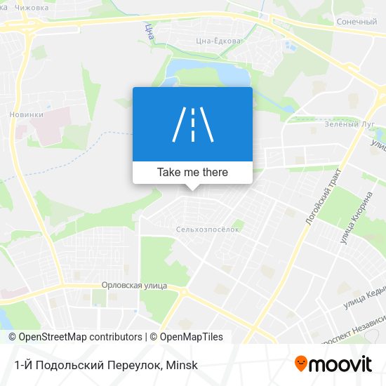 1-Й Подольский Переулок map