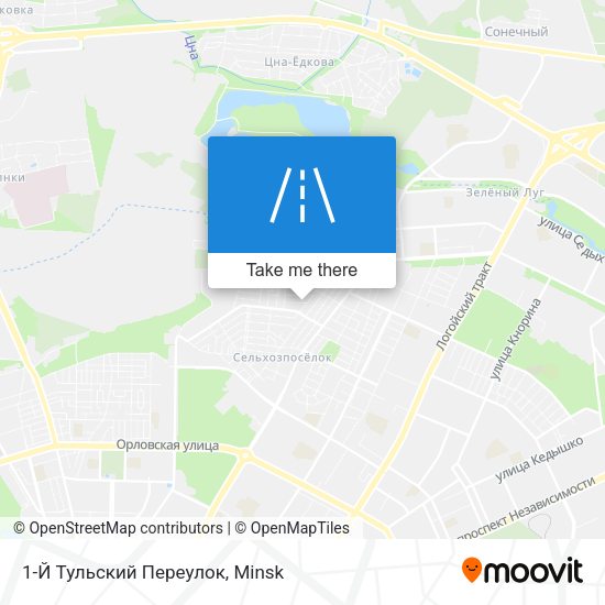 1-Й Тульский Переулок map
