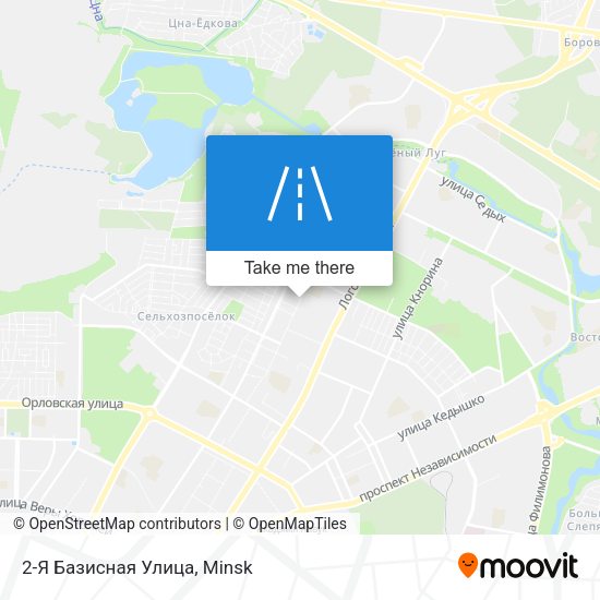 2-Я Базисная Улица map