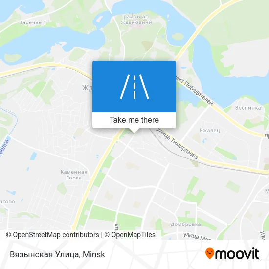 Вязынская Улица map