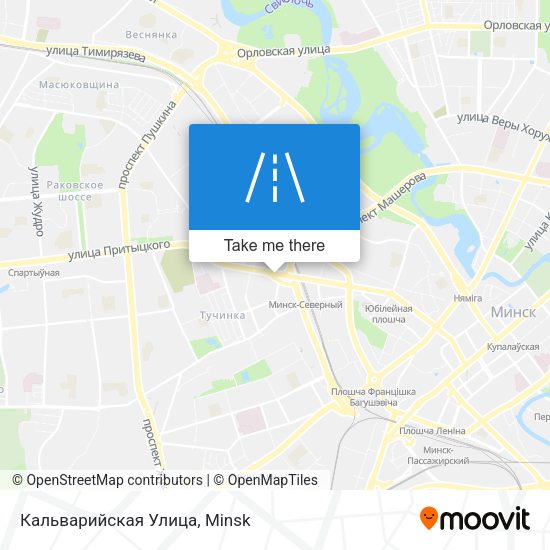 Кальварийская Улица map
