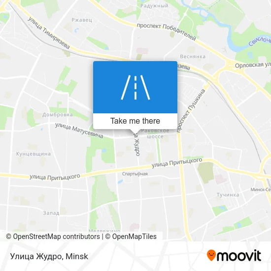 Улица Жудро map