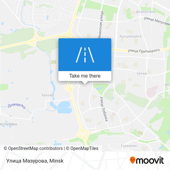 Улица Мазурова map