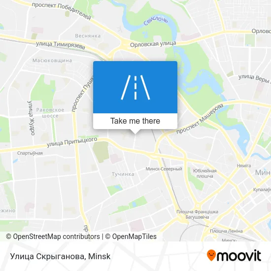 Улица Скрыганова map