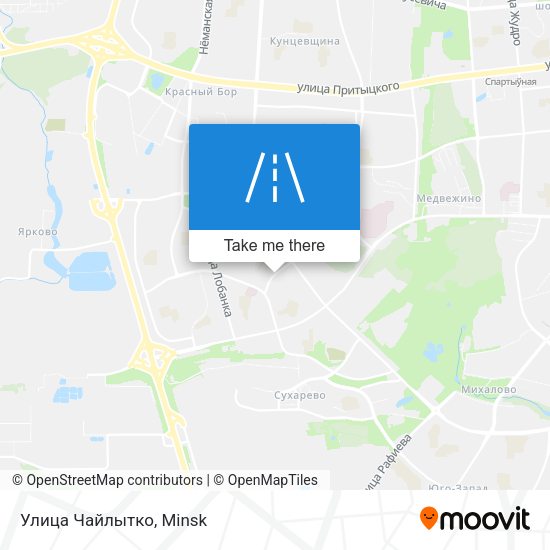 Улица Чайлытко map