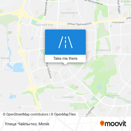 Улица Чайлытко map