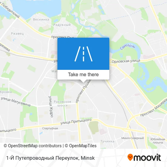 1-Й Путепроводный Переулок map