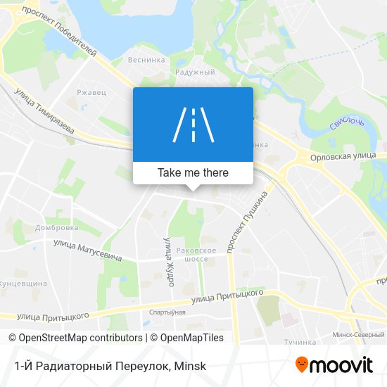 1-Й Радиаторный Переулок map