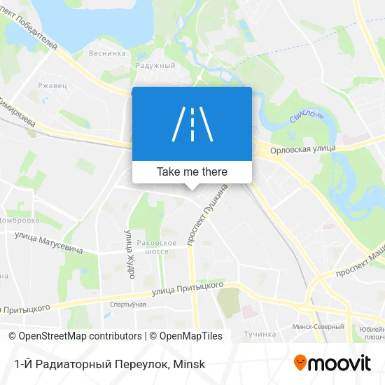 1-Й Радиаторный Переулок map