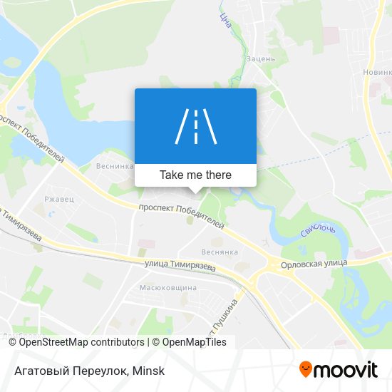 Агатовый Переулок map