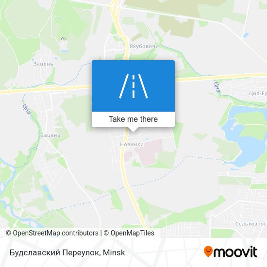 Будславский Переулок map