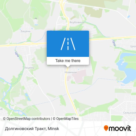 Долгиновский Тракт map