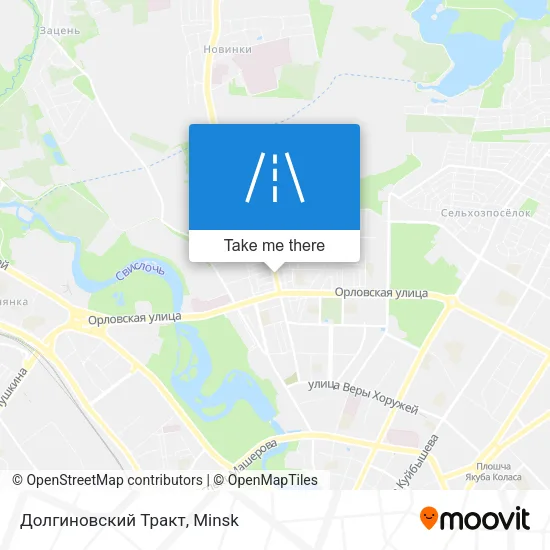 Долгиновский Тракт map
