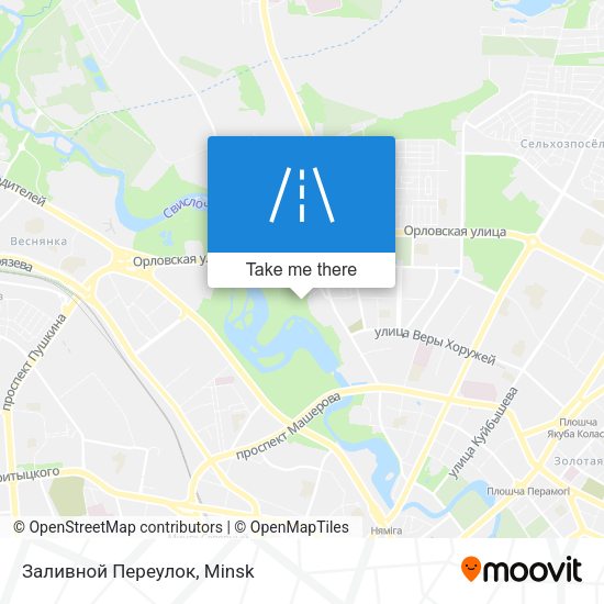 Заливной Переулок map