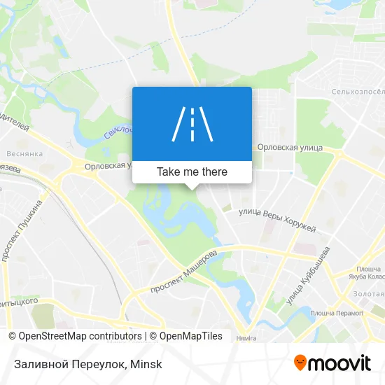 Заливной Переулок map