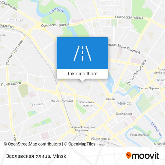 Заславская Улица map