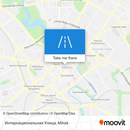 Интернациональная Улица map
