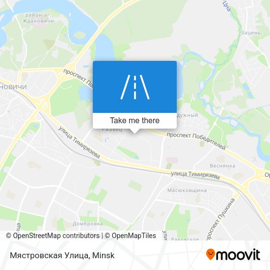 Мястровская Улица map