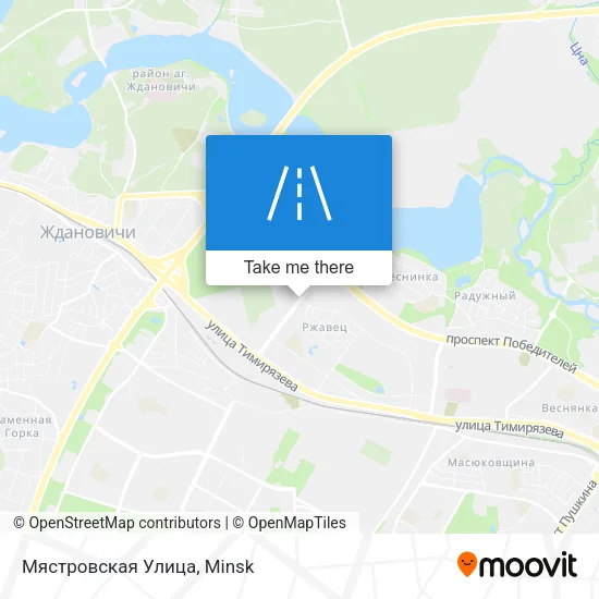 Мястровская Улица map