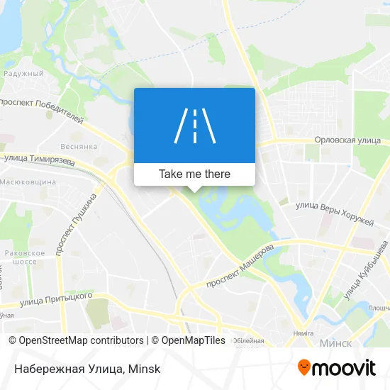 Набережная Улица map