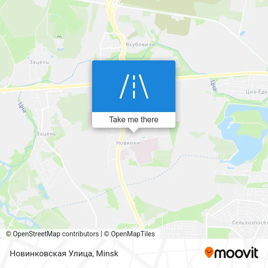 Новинковская Улица map