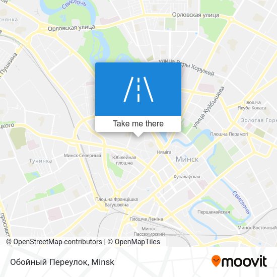 Обойный Переулок map