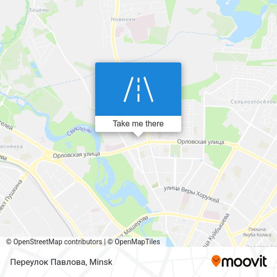 Переулок Павлова map