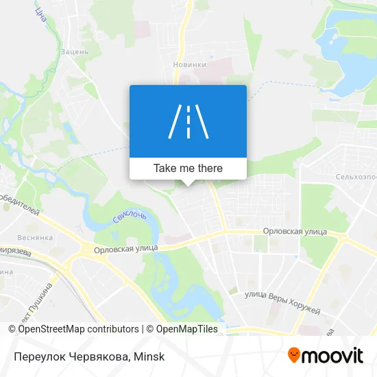 Переулок Червякова map