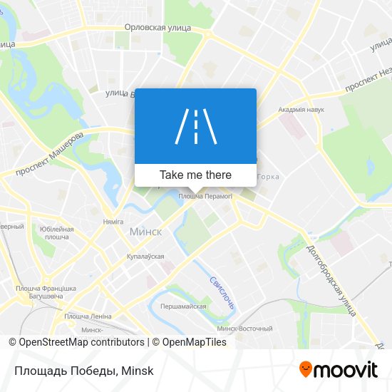 Площадь Победы map