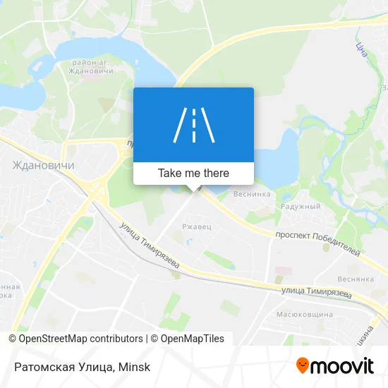 Ратомская Улица map