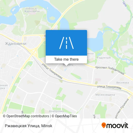 Ржавецкая Улица map