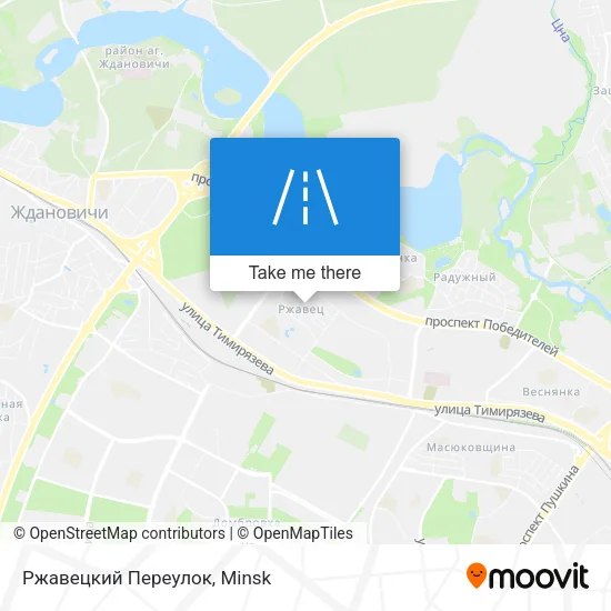 Ржавецкий Переулок map