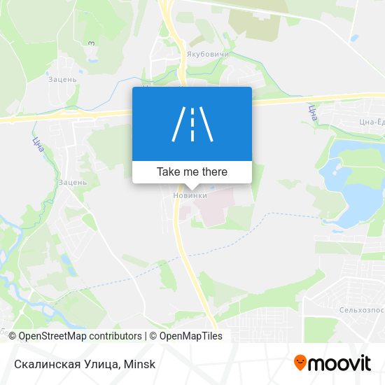 Скалинская Улица map