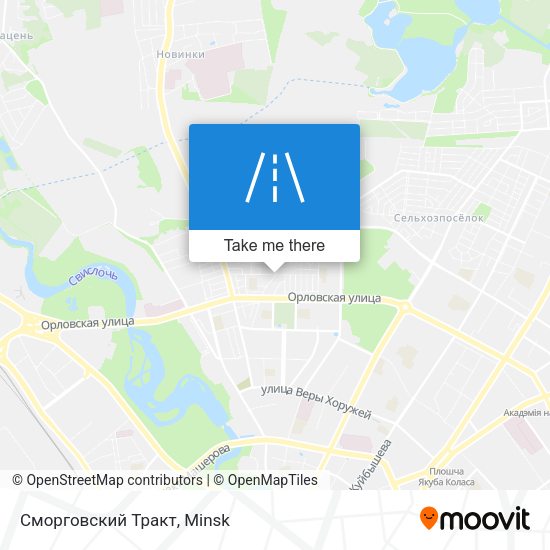 Сморговский Тракт map