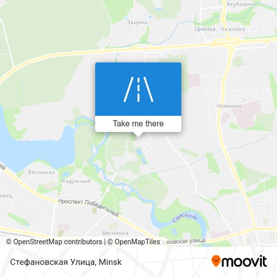 Стефановская Улица map
