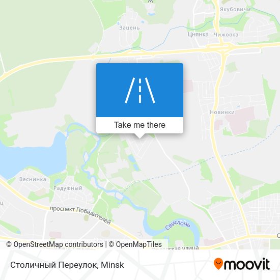 Столичный Переулок map