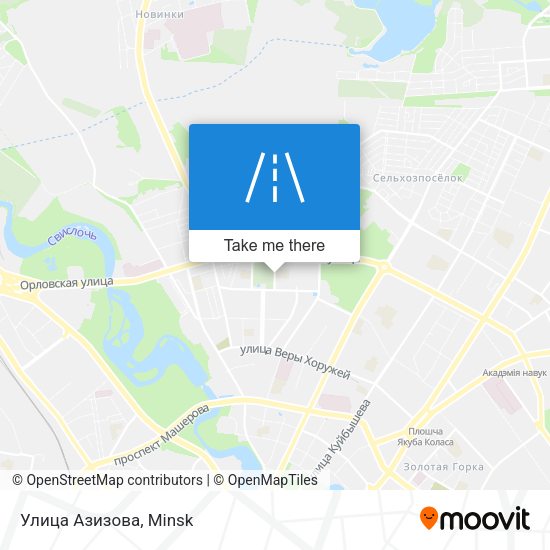 Улица Азизова map