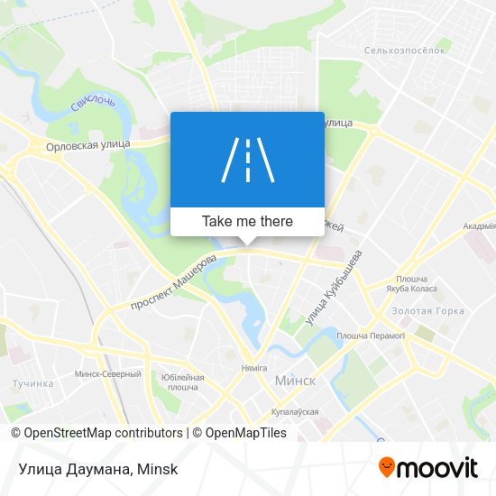 Улица Даумана map