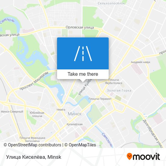 Улица Киселёва map