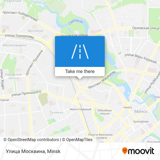Улица Москвина map
