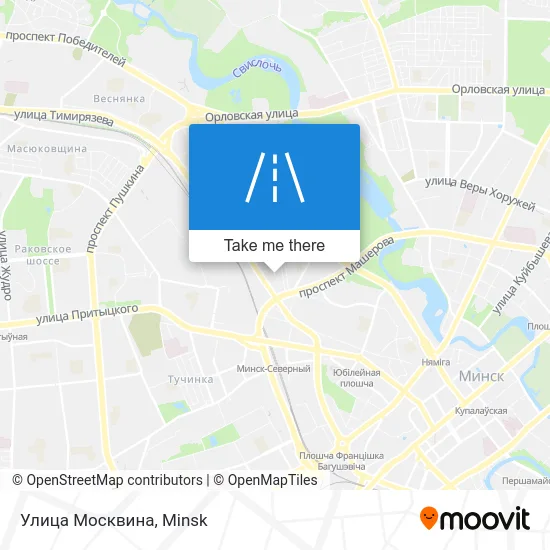 Улица Москвина map