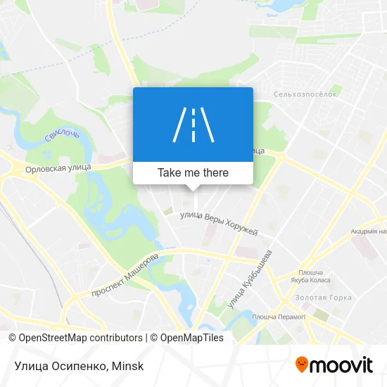 Улица Осипенко map